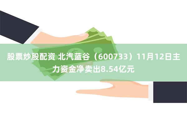 股票炒股配资 北汽蓝谷（600733）11月12日主力资金净卖出8.54亿元