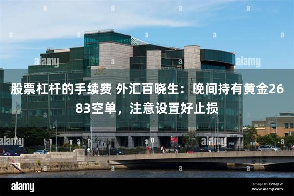 股票杠杆的手续费 外汇百晓生：晚间持有黄金2683空单，注意设置好止损