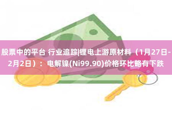 股票中的平台 行业追踪|锂电上游原材料（1月27日-2月2日）：电解镍(Ni99.90)价格环比略有下跌